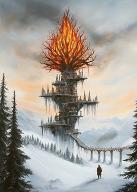 Burning Tree City