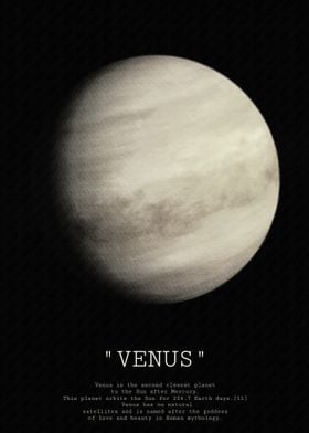 Venus Planet Illustration