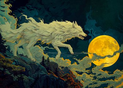 Wolf Full Moon