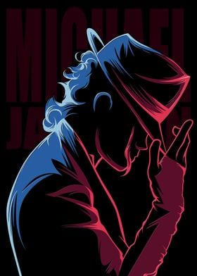 Michael Jackson Silhouette