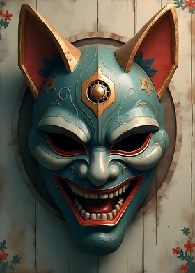 Hannya Oni Japanese Mask