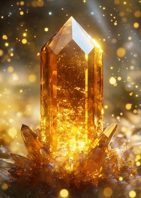 Citrine Golden Crystal