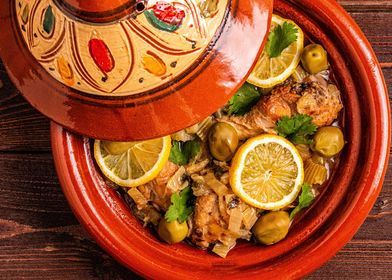 Moroccan Chicken Tagine