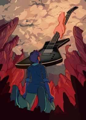 Guitar in the Clouds