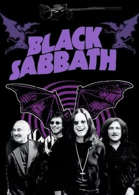 Black Sabbath Band Poster