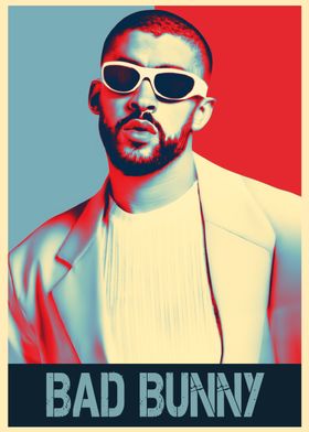 Bad Bunny Poster