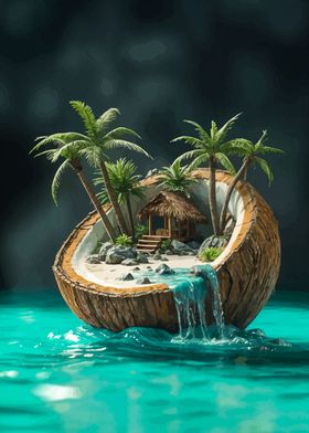 Coconut Island Paradise