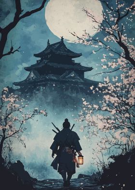 Samurai Under Moonlight