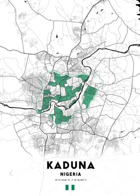 Kaduna City Map