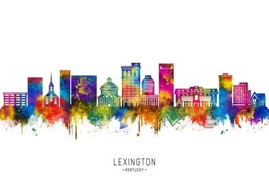 Lexington Kentucky Skyline