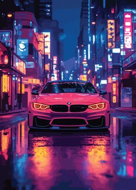 Neon City BMW