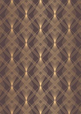 Art Deco Geometric Pattern