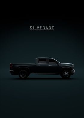 Chevrolet Silverado 3500 ltz dually 2024 Black