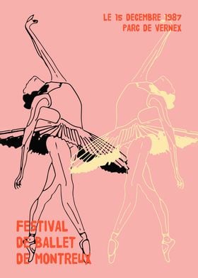 French Ballet Festival Poster