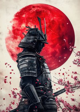 Samurai Under Blood Moon