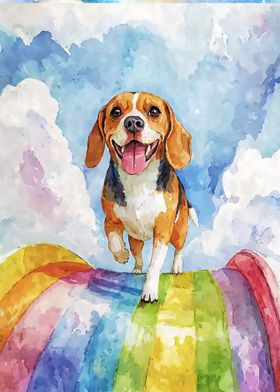 Beagle Rainbow Bridge