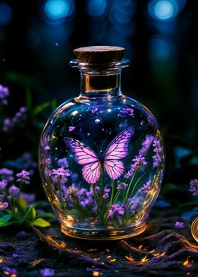 Enchanted Butterfly Jar