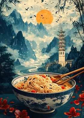 Noodles & Mountains