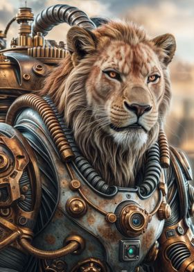 Steampunk Lion