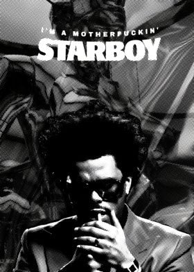 The Weekend Starboy Poster