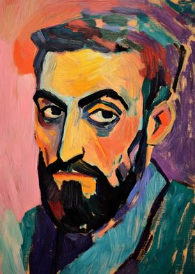 Expressionist Portrait Painting