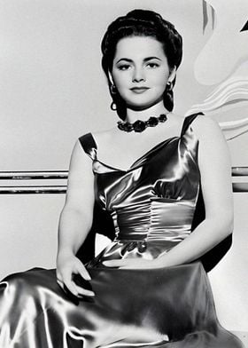 Portrait Actress Olivia de Havilland