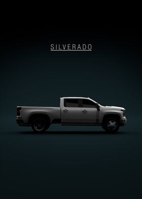 Chevrolet Silverado 3500 ltz dually 2024 White