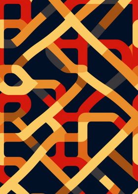 Abstract Geometric Pattern