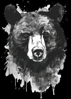 Black Bear Watercolor