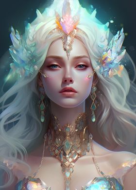 The Crystal Empress of the Ethereal Realms