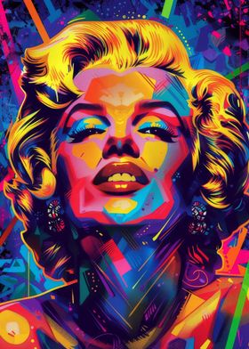 Marilyn Monroe Pop Art