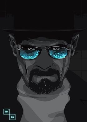 Walter White Minimalist Art