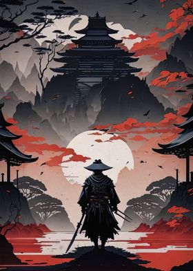 Samurai Japanese Landscape