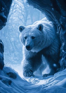 Polar Bear in Winter