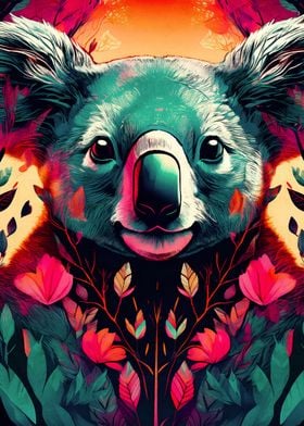 Koala in Bloom