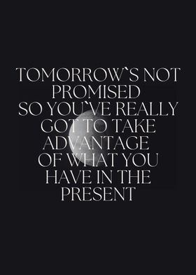 Live in the Present