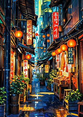 Japanese Alleyway