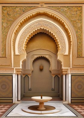 Moroccan Archway Fountain