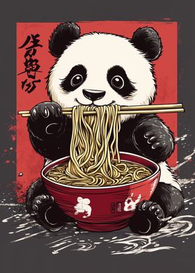 Panda ramen japan