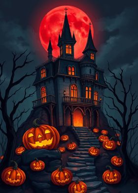 Haunted Castle Halloween