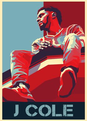 J. Cole Poster