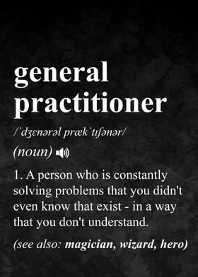 General Practitioner Definition