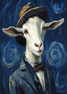 Goat in a Suit