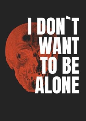 Skull Quote Graphic