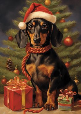 Dachshund Christmas