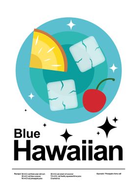 Blue Hawaiian Cocktail Recipe