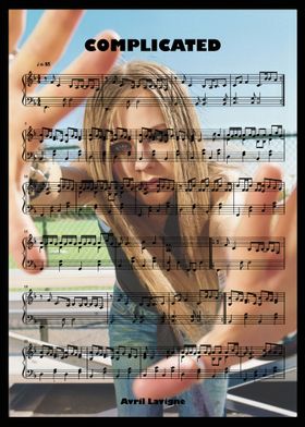 Avril Lavigne - Complicated Sheet Music