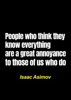 Isaac Asimov Quote