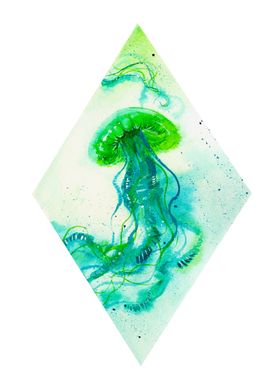 Watercolor Jellyfish