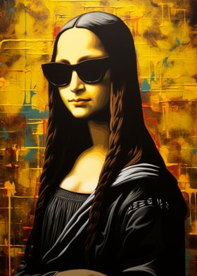 Mona Lisa in Sunglasses